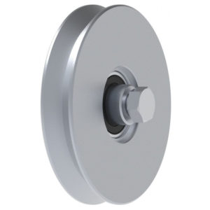 Geleidingswiel voor schuifpoort