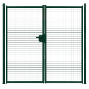 Dubbele draaipoort 2m x 2m groen